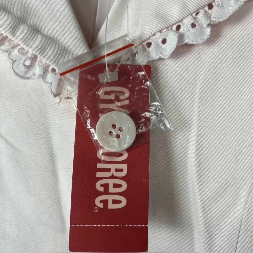 Gymboree NWT Pink Girls Trench Coat Size 12‎